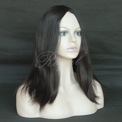 100% Virgin Brazilian Human Hair 22inch Jewish Wig Wholesale Price Kosher Sheitel Wigs