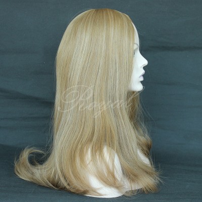 Hot Selling Color Virgin Brazilian Hair Multidirectional Blond Hair Jewish Wig Kosher WigS