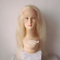 Stock Yak Hair White Wig And Beard