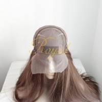 Long Hair Hand Tied Silk Top Jewish Wig